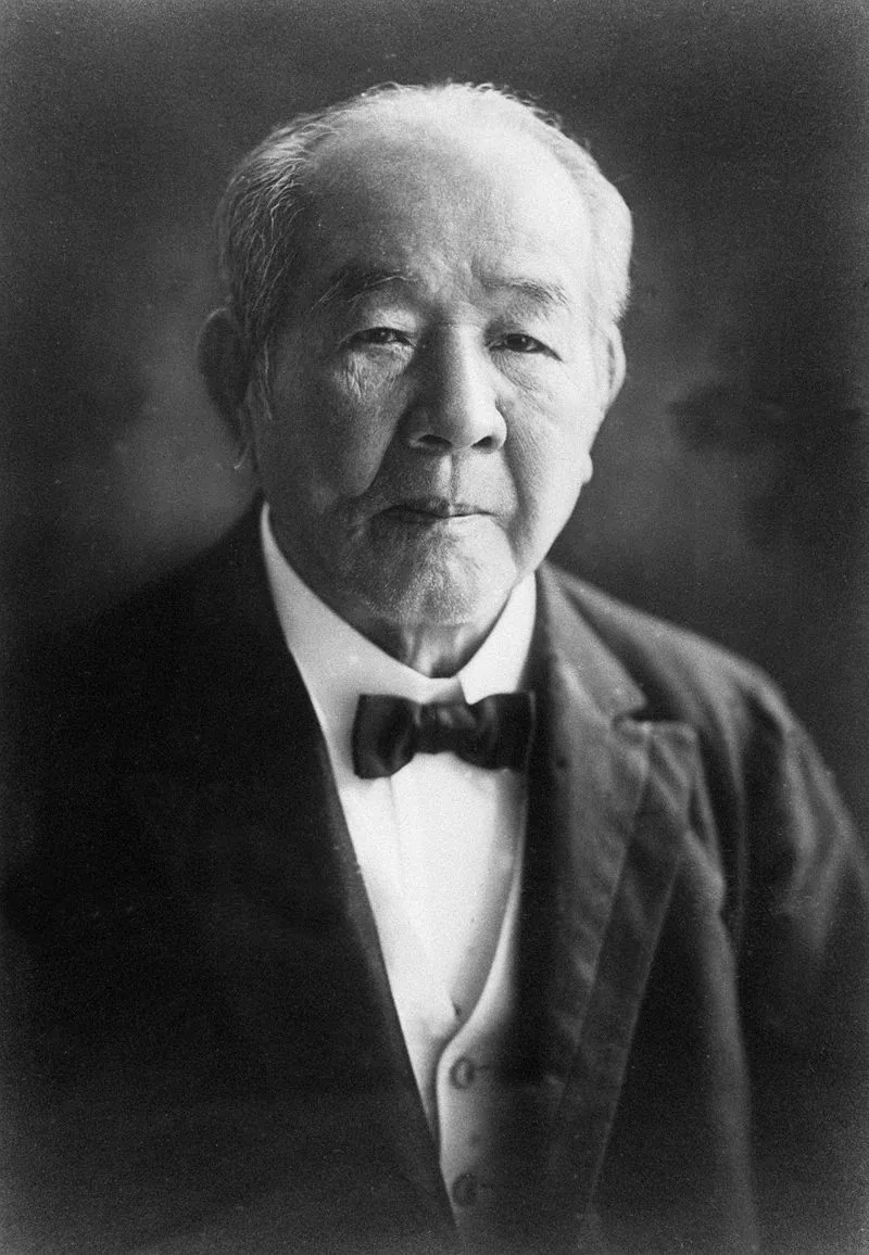渋沢栄一の人物画像