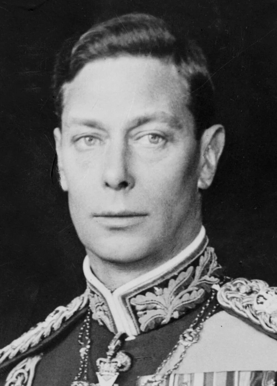 ウォルター・ストーンマンが1938年に撮影したジョージ6世の肖像